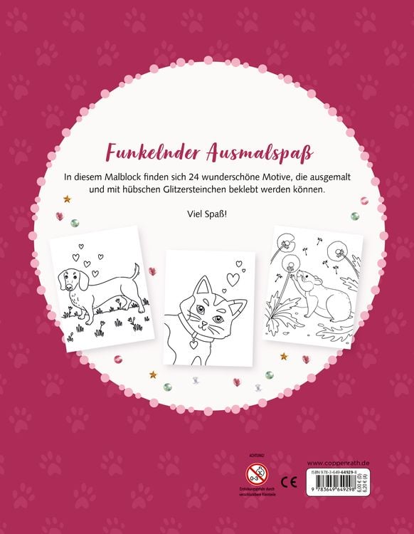 Produktbild: Diamond Malblock (Hund)