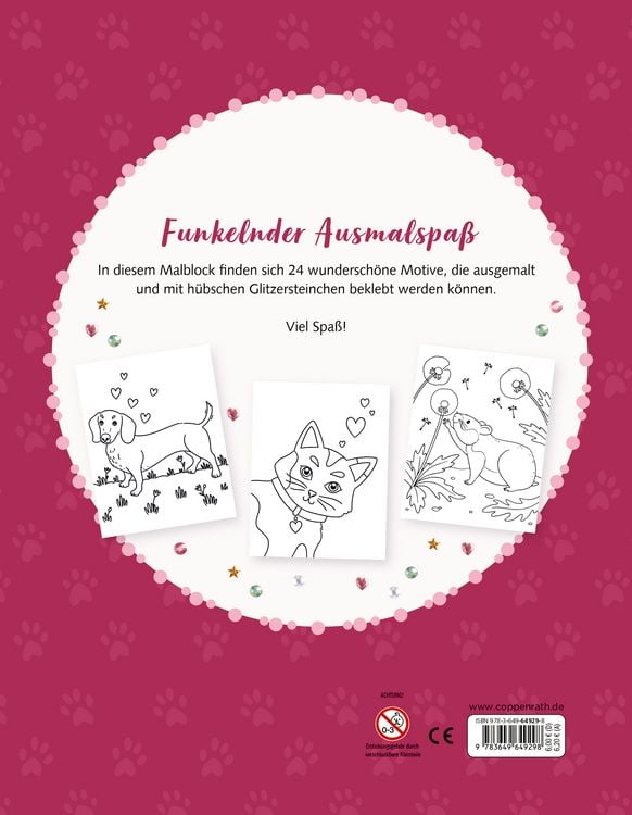 Produktbild: Diamond Malblock (Hund)