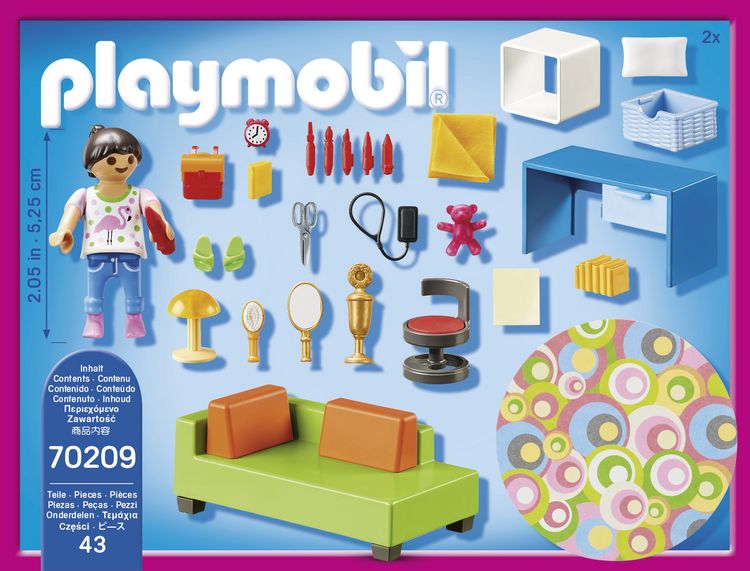 Produktbild: PLAYMOBIL&reg; 70209 Jugendzimmer