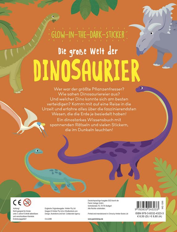Produktbild: Die gro&szlig;e Welt der Dinosaurier