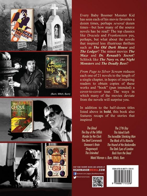 Produktbild: From Page to Silver Scream - 21 Novels That Became Horror and Sci-Fi Movie Favorites