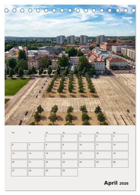 Produktbild: Potsdam in Farbe (Tischkalender 2026 DIN A5 hoch), CALVENDO Monatskalender