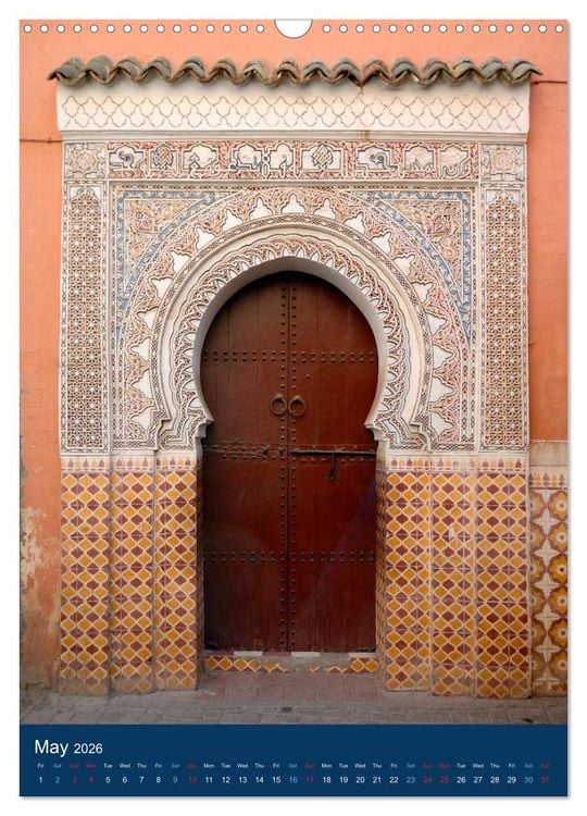 Produktbild: Oriental Doors (Wall Calendar 2026 DIN A3 portrait), CALVENDO 12 Month Wall Calendar