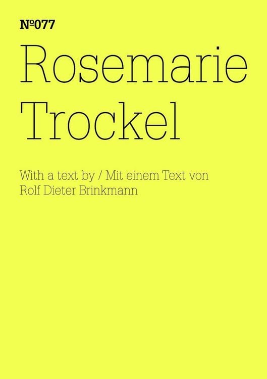 Produktbild: Rosemarie Trockel