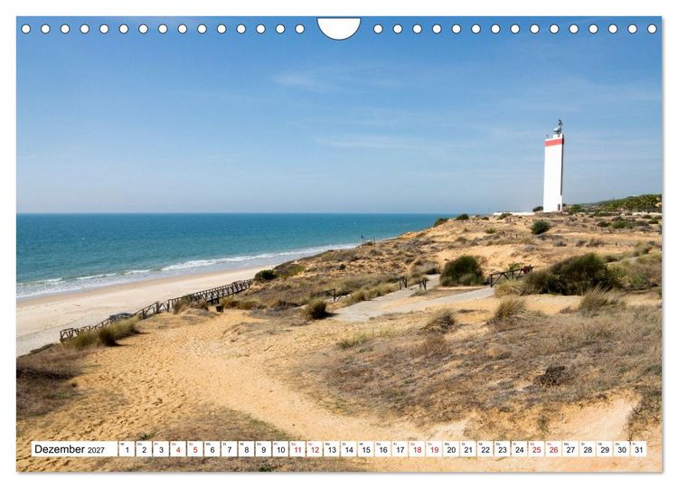 Produktbild: Momente einer Reise - Costa de la Luz (Wandkalender 2027 DIN A4 quer), CALVENDO Monatskalender