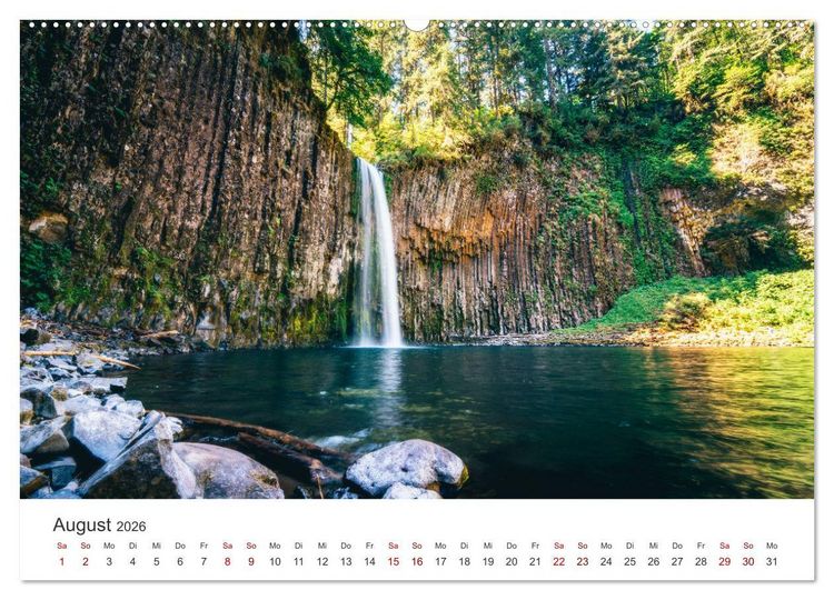 Produktbild: Oregon - Amerikas wundersch&ouml;ne Westk&uuml;ste (Wandkalender 2026 DIN A2 quer), CALVENDO Monatskalender