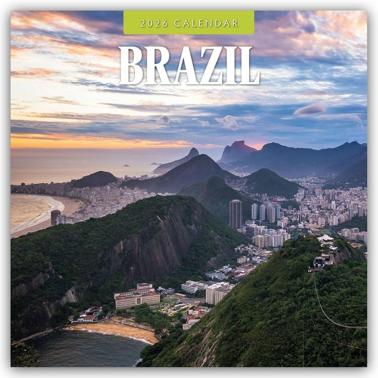 Produktbild: Brazil – Brasilien 2026 – 16-Monatskalender