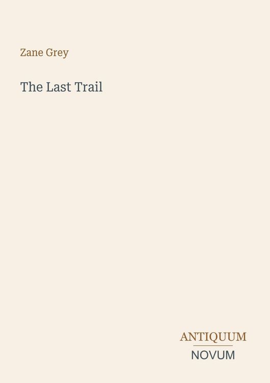 Produktbild: The Last Trail