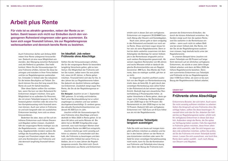 Produktbild: Das Renten-Set