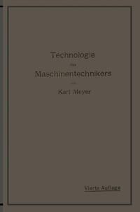 Produktbild: Die Technologie des Maschinentechnikers