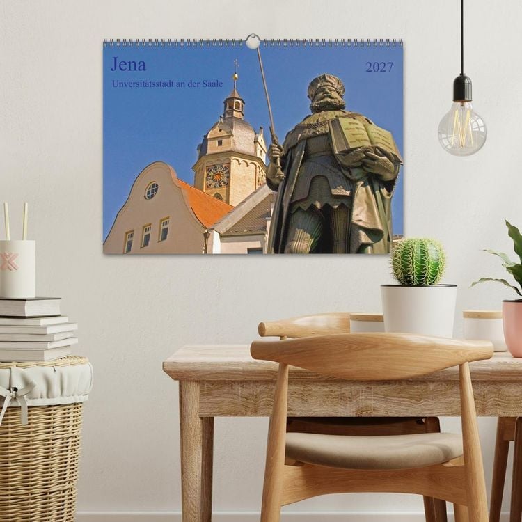 Produktbild: Jena Universit&auml;tstadt an der Saale (Wandkalender 2027 DIN A3 quer), CALVENDO Monatskalender