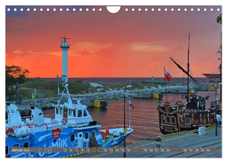 Produktbild: Kurort Kolberg (Wandkalender 2026 DIN A4 quer), CALVENDO Monatskalender