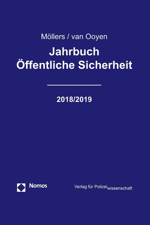 Produktbild: Jahrbuch &Ouml;ffentliche Sicherheit 2018/2019