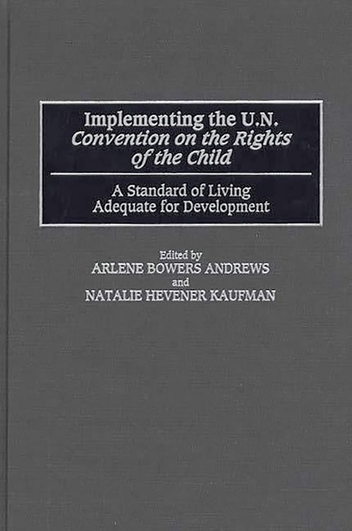 Produktbild: Implementing the UN Convention on the Rights of the Child