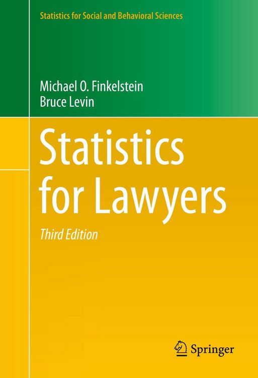 Produktbild: Statistics for Lawyers