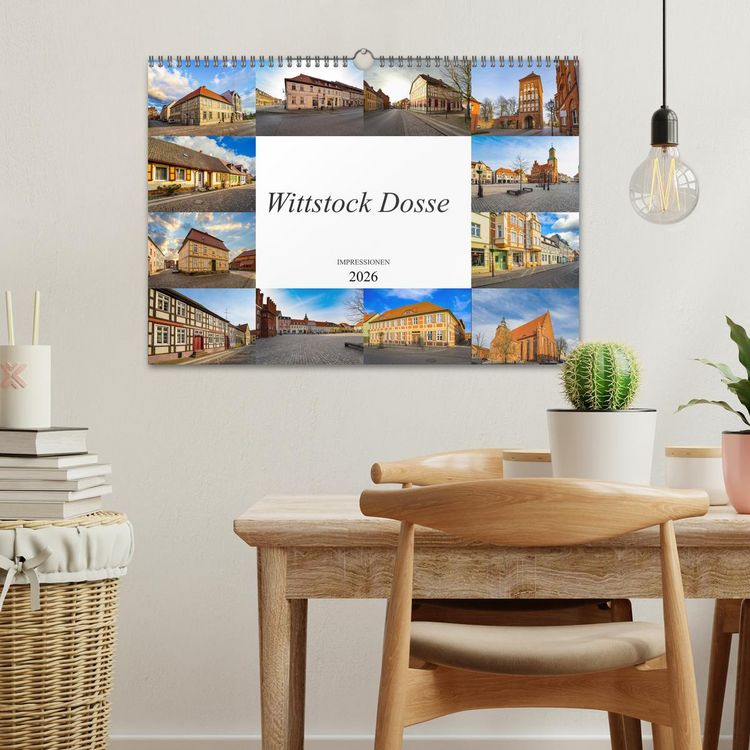 Produktbild: Wittstock Dosse Impressionen (Wandkalender 2026 DIN A3 quer), CALVENDO Monatskalender