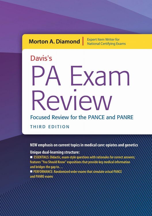 Produktbild: Davis's PA Exam Review