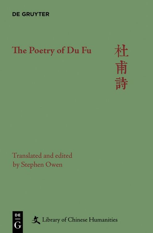 Produktbild: The Poetry of Du Fu
