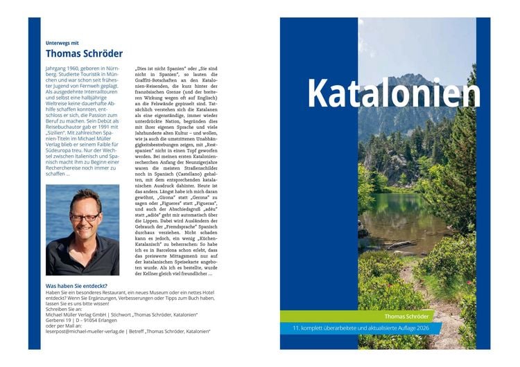 Produktbild: MICHAEL M&Uuml;LLER Reisef&uuml;hrer Katalonien