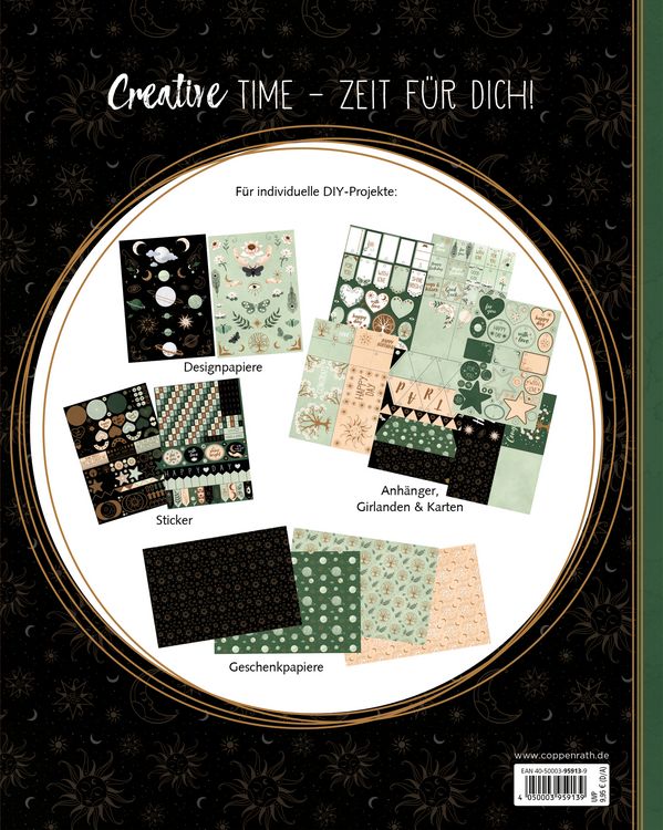 Produktbild: Designpapier-Kreativbuch Sparkle & Stars