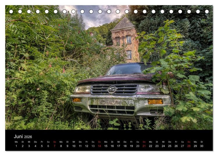 Produktbild: Rostlauben - vergessene Klassiker (Tischkalender 2026 DIN A5 quer), CALVENDO Monatskalender