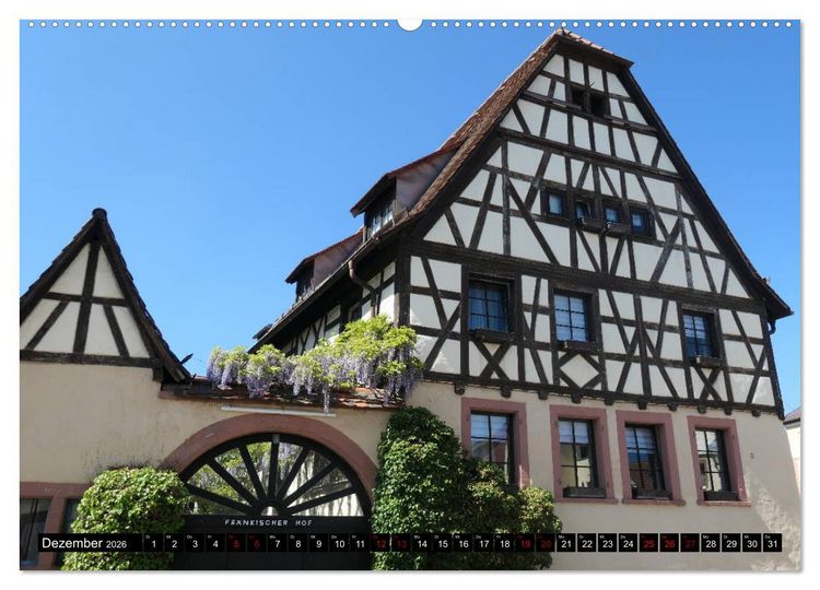 Produktbild: Badisch sympathisch Weingarten (hochwertiger Premium Wandkalender 2026 DIN A2 quer), Kunstdruck in Hochglanz