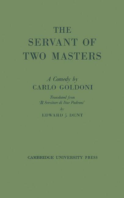Produktbild: The Servant of Two Masters