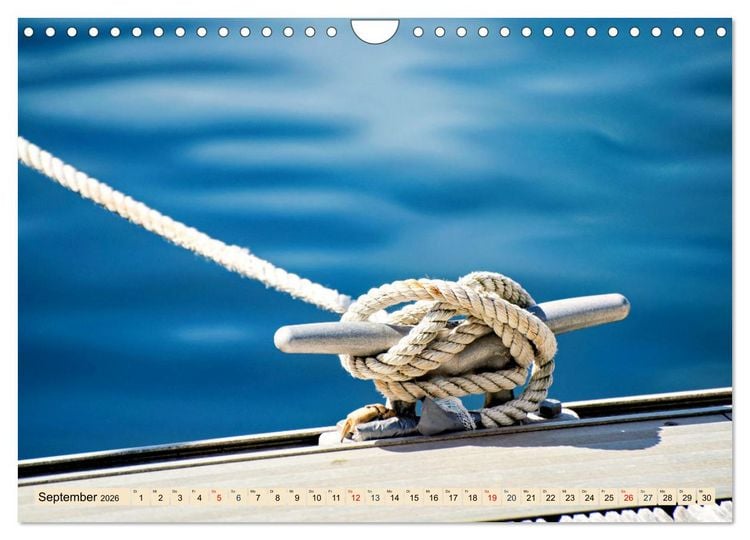 Produktbild: Mit dem Wind um die Welt - segeln (Wandkalender 2026 DIN A4 quer), CALVENDO Monatskalender