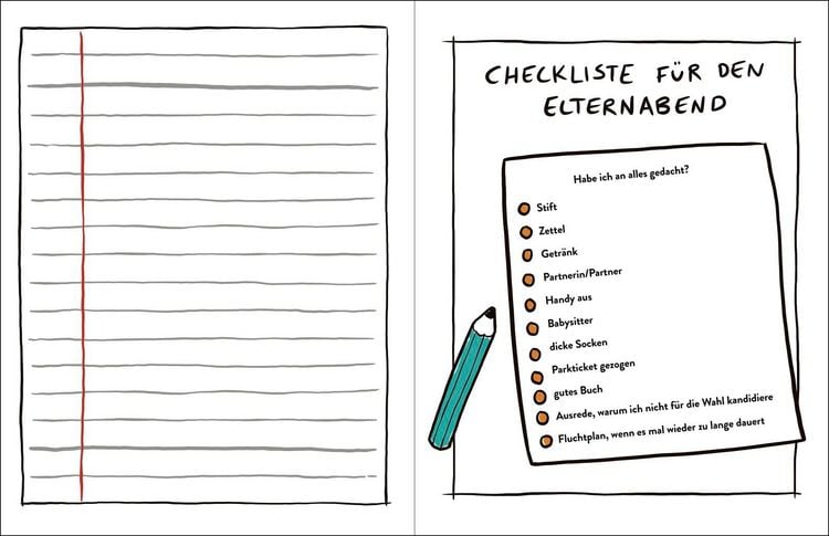 Produktbild: Das Kritzelbuch f&uuml;r den Elternabend