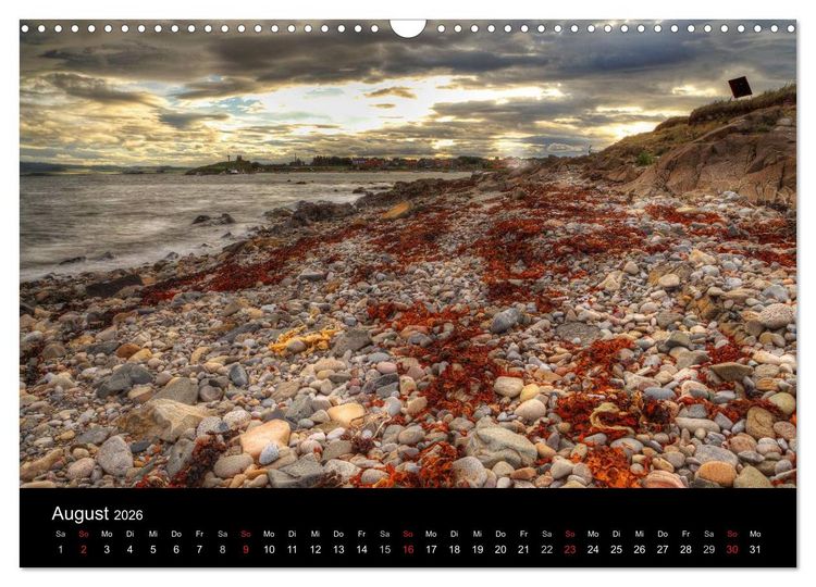 Produktbild: Holy Island - England (Wandkalender 2026 DIN A3 quer), CALVENDO Monatskalender