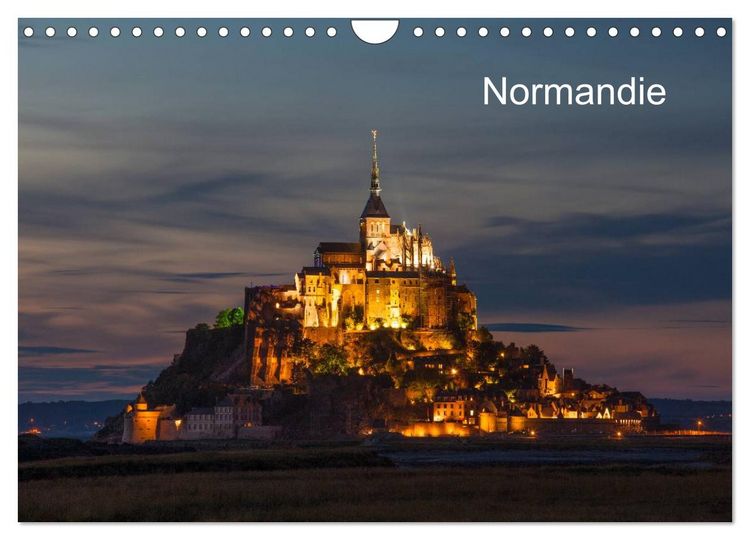 Produktbild: Normandie (Wandkalender 2026 DIN A4 quer), CALVENDO Monatskalender