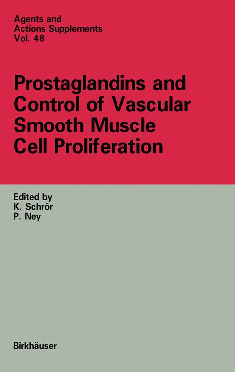 Produktbild: Prostaglandins and Control of Vascular Smooth Muscle Cell Proliferation