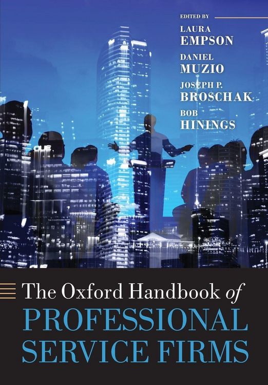 Produktbild: The Oxford Handbook of Professional Service Firms