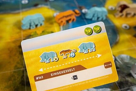 Produktbild: Kobold Spieleverlag 1027487 - Wilde Serengeti, Familienspiel