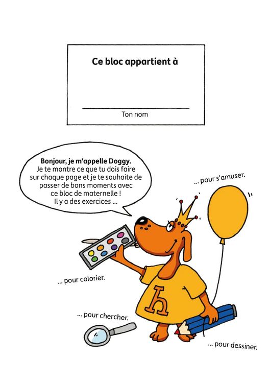 Produktbild: Bloc de maternelle &agrave; partir de 4 ans - Trouver les formes, les couleurs, les erreurs - coloriage enfant - cahier vacances 4 ans