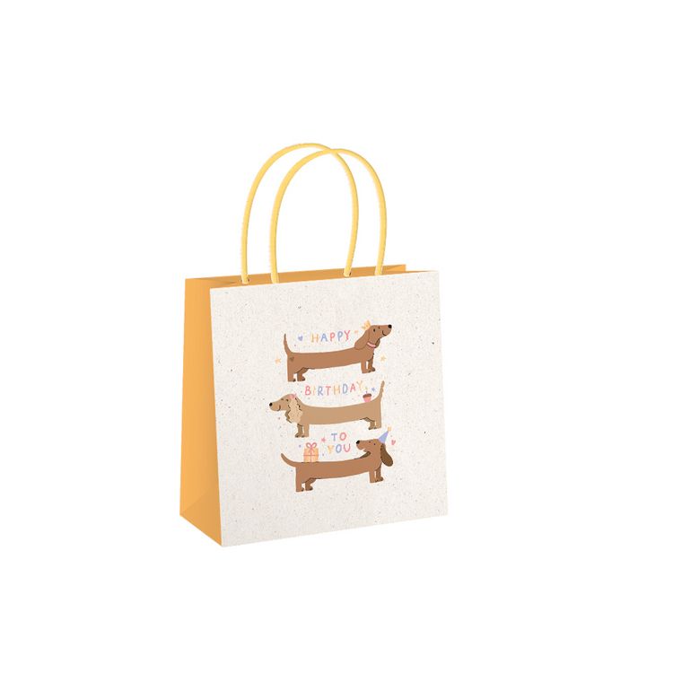 Produktbild: Geschenkt&uuml;te klein Happy Birthday to you (Dackel)