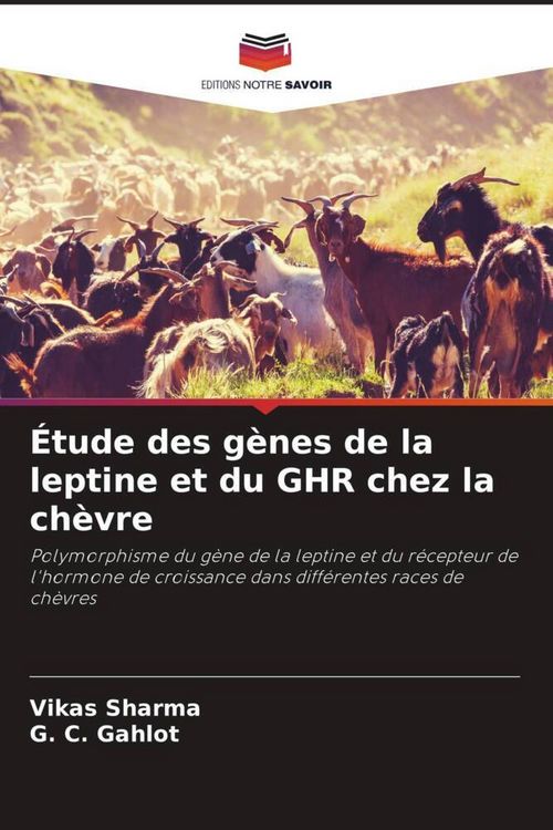 Produktbild: &Eacute;tude des g&egrave;nes de la leptine et du GHR chez la ch&egrave;vre