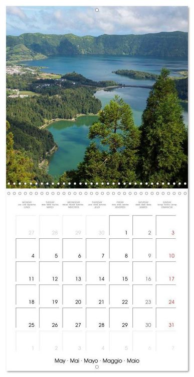 Produktbild: Beautiful Azores (Wall Calendar 2026 12 &times; 12 Inch) CALVENDO 12 Month Wall Calendar