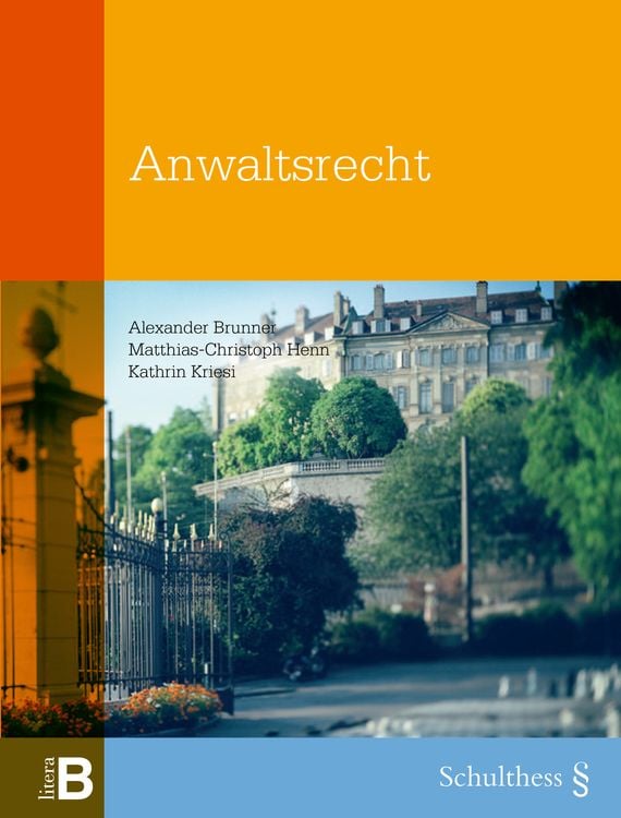 Produktbild: Anwaltsrecht