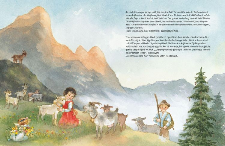 Produktbild: Heidi (Deutsch-Albanisch)
