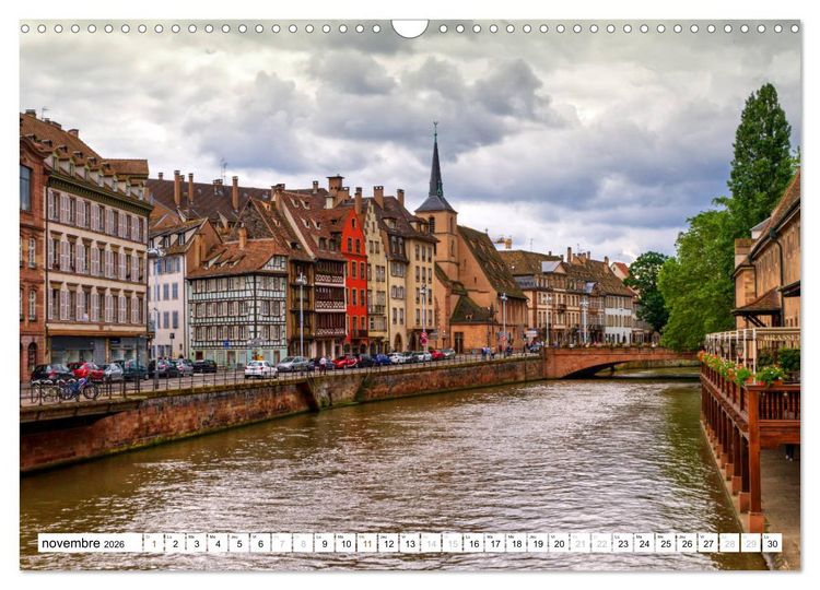 Produktbild: Alsace, magnifiques colombages (Calendrier mural 2026 DIN A3 vertical), CALVENDO calendrier mensuel
