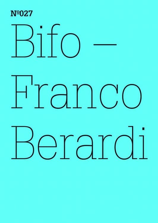 Produktbild: Franco Berardi Bifo
