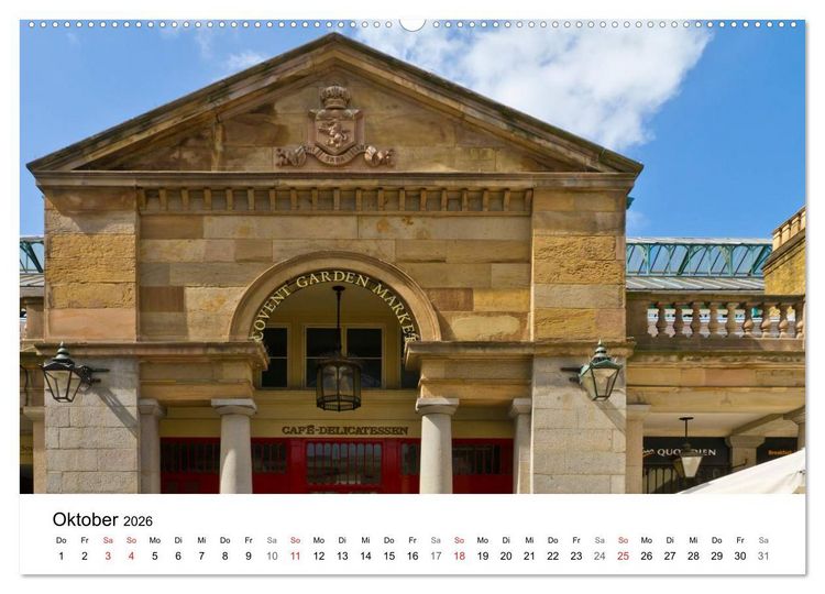 Produktbild: LONDON Willkommen in der Weltstadt (Wandkalender 2026 DIN A2 quer), CALVENDO Monatskalender