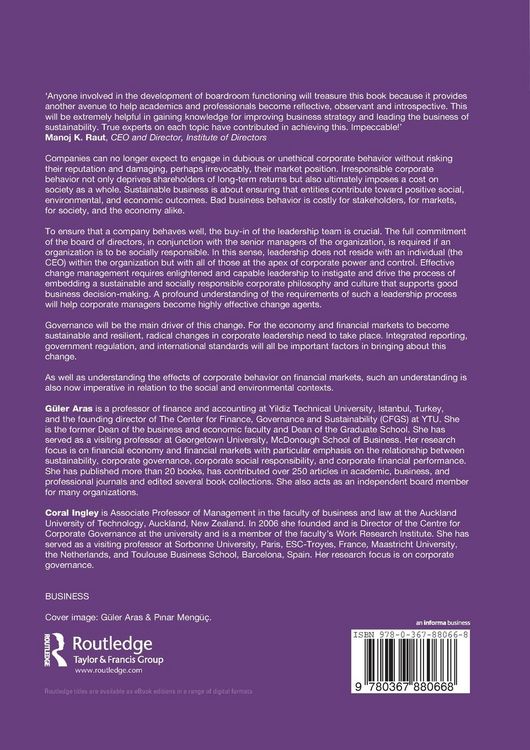 Produktbild: Corporate Behavior and Sustainability