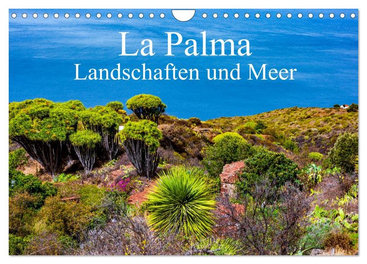 Produktbild: La Palma - Landschaften und Meer (Wandkalender 2026 DIN A4 quer), CALVENDO Monatskalender