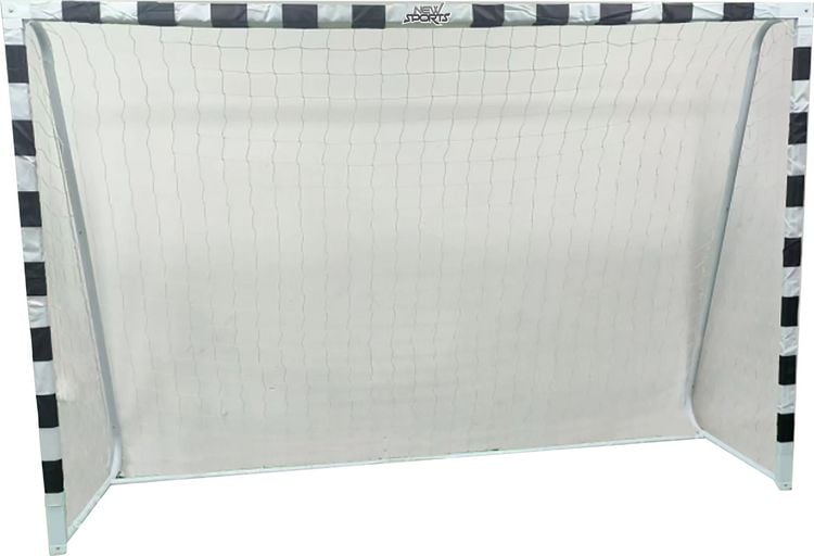 Produktbild: New Sports Fu&szlig;balltor schwarz/wei&szlig; 300x200x90 cm