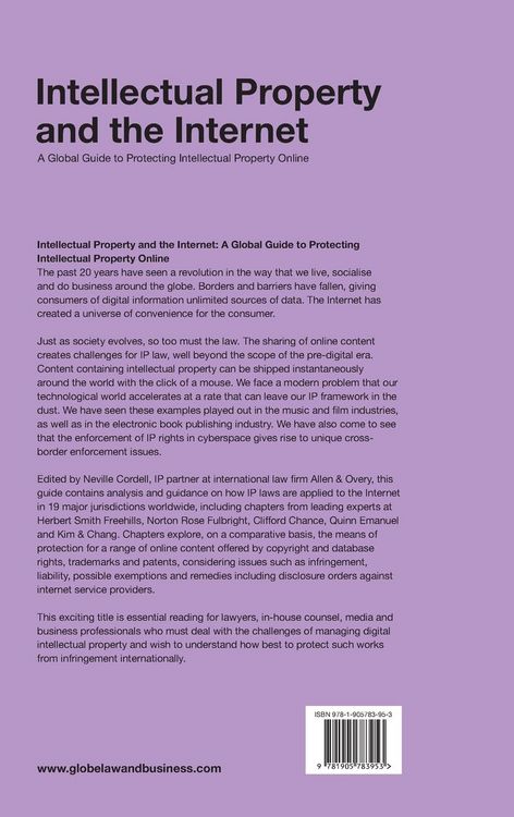 Produktbild: Intellectual Property and the Internet