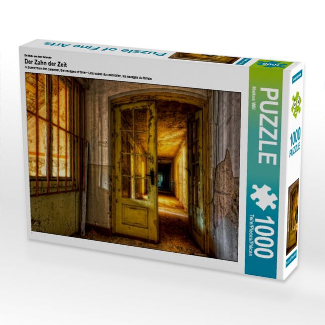 Produktbild: CALVENDO Puzzle Ein Motiv aus dem Kalender Der Zahn der Zeit | 1000 Teile Lege-Gr&ouml;&szlig;e 64x48cm Foto-Puzzle f&uuml;r gl&uuml;ckliche Stunden