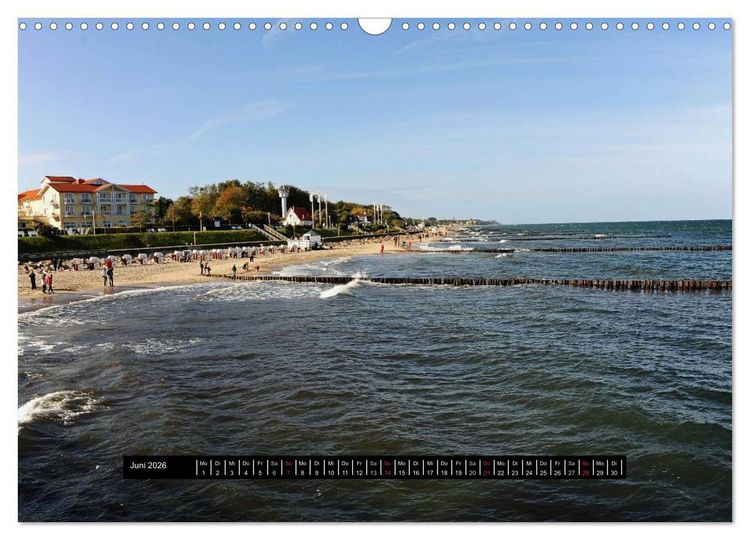 Produktbild: K&uuml;hlungsborn (Wandkalender 2026 DIN A3 quer), CALVENDO Monatskalender