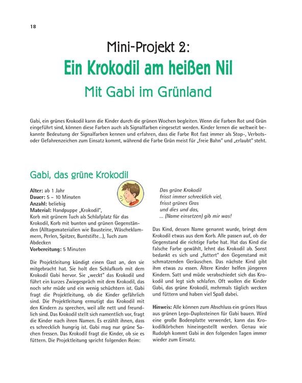 Produktbild: Mini-Projekte f&uuml;r Krippenkinder